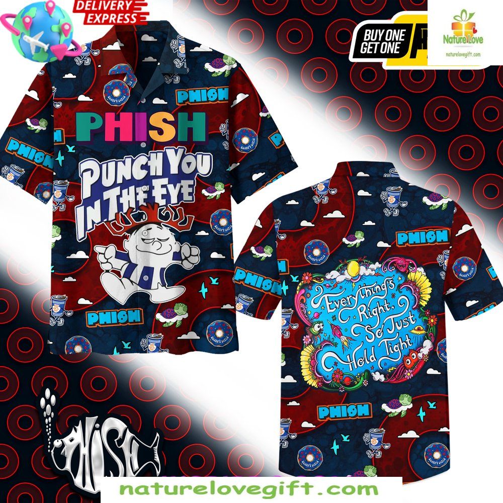 Phish Summer Tour 2026 Announced Hawaiian - Adult & Kids T-Shirts, Sweatshirts & Hoodies apparel design preview 1