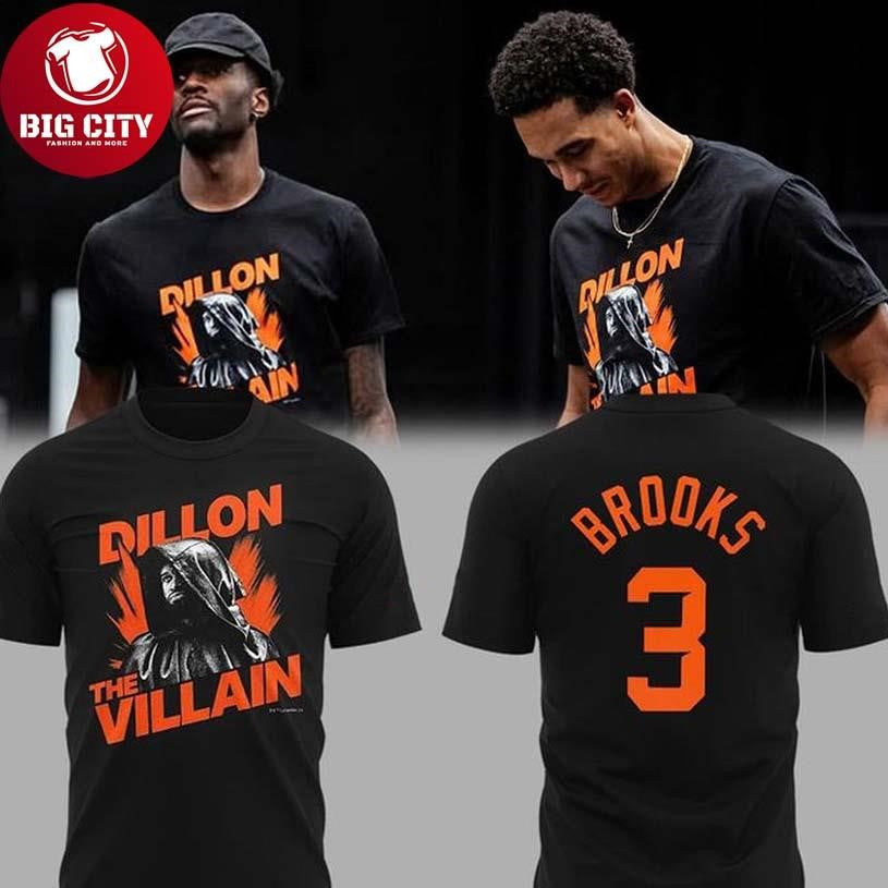 Phoenix Suns 2026 Dillon The Villain Brooks Celebrate - Adult & Kids T-Shirts, Sweatshirts & Hoodies apparel design preview 1