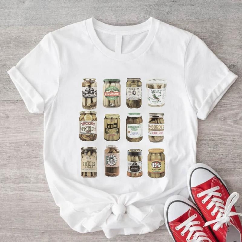 Pickles Jars Canned Lover Preserved Food Canning - Adult & Kids T-Shirts, Sweatshirts & Hoodies apparel design preview 1