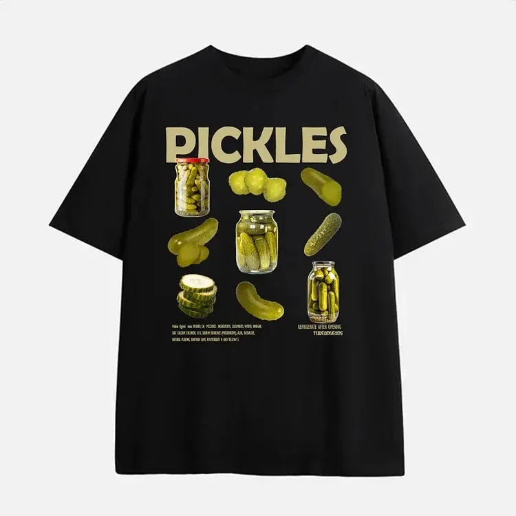 Pickles Printed Cotton Short S 4XL Multiple Color - Adult & Kids T-Shirts, Sweatshirts & Hoodies apparel design preview 1
