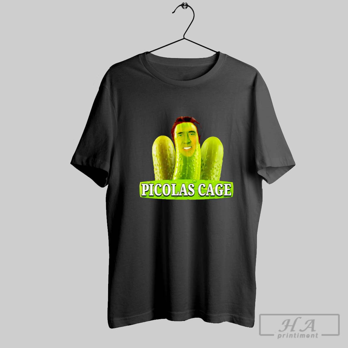 Picolas Cage Pickle - Adult & Kids T-Shirts, Sweatshirts & Hoodies apparel design preview 1
