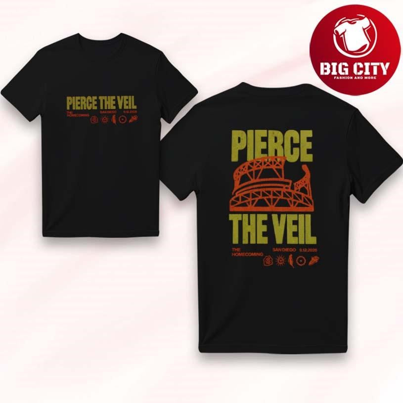 Pierce The Tour 2026 Two Sided - Adult & Kids T-Shirts, Sweatshirts & Hoodies apparel design preview 1