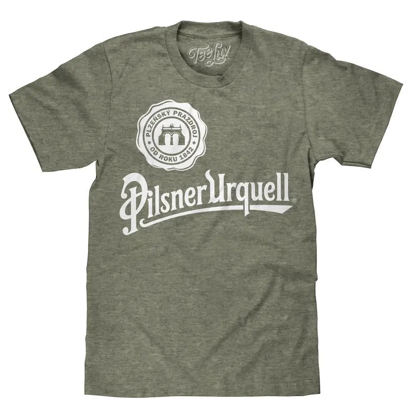 Pilsner Urquell Logo Green - Adult & Kids T-Shirts, Sweatshirts & Hoodies apparel design preview 1