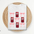Pink Bow Coquette Dr Pepper Cute Soda Drink Dr.Pepper - Adult & Kids T-Shirts, Sweatshirts & Hoodies apparel design preview 1