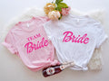 Pink Bridesmaid Party Bride Matching Hen Wedding - Adult & Kids T-Shirts, Sweatshirts & Hoodies apparel design preview 1