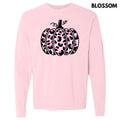 Pink Cheetah Pumpkin Comfort Colors 'NLB' - Adult & Kids T-Shirts, Sweatshirts & Hoodies apparel design preview 1