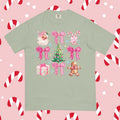 Pink Doodles Cotton Festive Printed Crew Neck Short - Adult & Kids T-Shirts, Sweatshirts & Hoodies apparel design preview 1