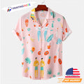 Pink Doodle Print Funny Hawaiian - Adult & Kids T-Shirts, Sweatshirts & Hoodies apparel design preview 1