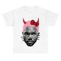 Pink Frank Kitty Reindeer Cotton Fabric - Adult & Kids T-Shirts, Sweatshirts & Hoodies apparel design preview 1