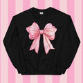 Pink Girly Coquette Bow Relaxed Fit Printed USA - Adult & Kids T-Shirts, Sweatshirts & Hoodies apparel design preview 1