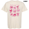 Pink God Says I Am Comfort Colors - Adult & Kids T-Shirts, Sweatshirts & Hoodies apparel design preview 1