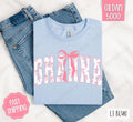 Pink Granna Bow Gildan Cute Plus Sizes - Adult & Kids T-Shirts, Sweatshirts & Hoodies apparel design preview 1