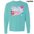 Pink House Hunter Comfort Colors 'NLB' - Adult & Kids T-Shirts, Sweatshirts & Hoodies apparel design preview 1