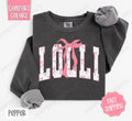 Pink Lolli Bow Comfort Colors Cute - Adult & Kids T-Shirts, Sweatshirts & Hoodies apparel design preview 1