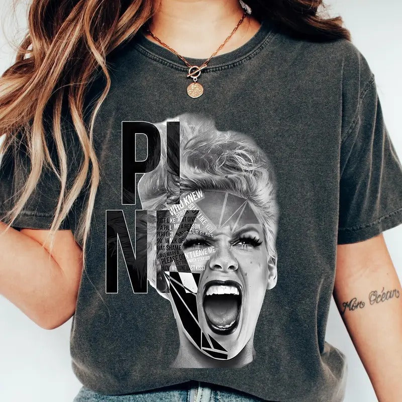 Pink Pnk Summer Carnival 2024 Tour Fan Lovers Music - Adult & Kids T-Shirts, Sweatshirts & Hoodies apparel design preview 1