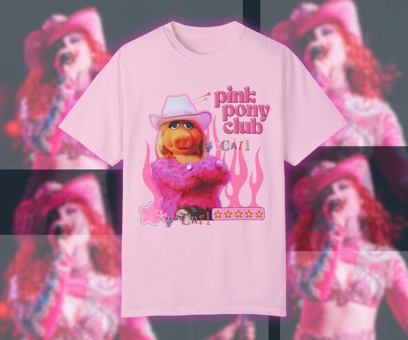 Pink Pony Club Chappell Roan Midwest Princess - Adult & Kids T-Shirts, Sweatshirts & Hoodies apparel design preview 1