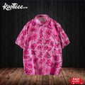 Pink Smiley Face Hawaiian - Adult & Kids T-Shirts, Sweatshirts & Hoodies apparel design preview 1