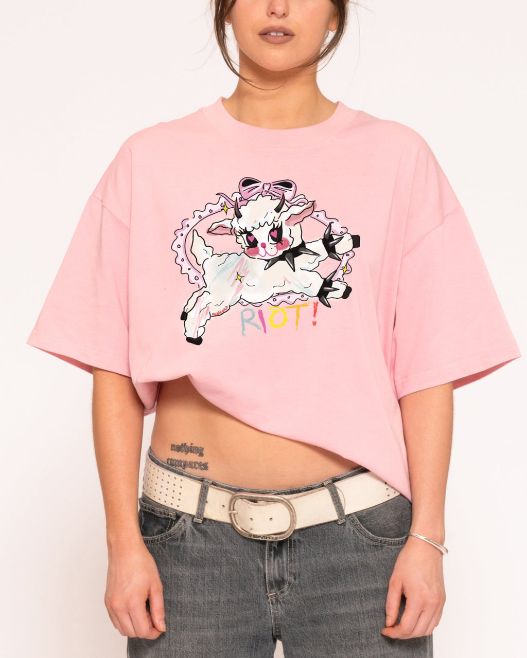 Riot Boxy Crop - Adult & Kids T-Shirts, Sweatshirts & Hoodies apparel design preview 1