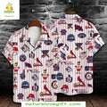 St Louis Cardinals Hawaiian Pinstripe Pride Baseball - Adult & Kids T-Shirts, Sweatshirts & Hoodies apparel design preview 1