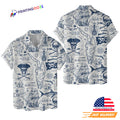 Pirate Skull Hawaiian for Men Women, Vintage Treasure - Adult & Kids T-Shirts, Sweatshirts & Hoodies apparel design preview 1