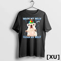 Pitbull Dog Wash My Belly Clean Sweater - Adult & Kids T-Shirts, Sweatshirts & Hoodies apparel design preview 1