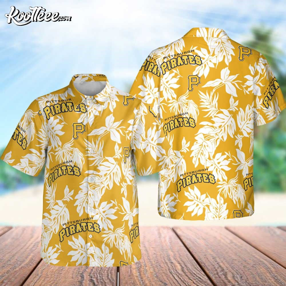 Pittsburgh Pirates Tropical Aloha Beach Hawaiian - Adult & Kids T-Shirts, Sweatshirts & Hoodies apparel design preview 1