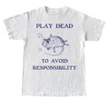 Play Dead Avoid Responsibility Retro Rat Silly Joke - Adult & Kids T-Shirts, Sweatshirts & Hoodies apparel design preview 1