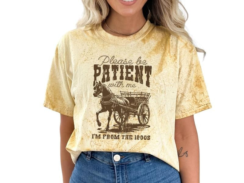Please Be Patient Me I Am 1900s Sizing Generation X - Adult & Kids T-Shirts, Sweatshirts & Hoodies apparel design preview 1