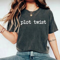 Plot Twist Book Writer Lover Readers Reading Bookish - Adult & Kids T-Shirts, Sweatshirts & Hoodies apparel design preview 1