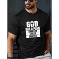 Plus Size God Has Plan Print Casual Short Sleeve Crew - Adult & Kids T-Shirts, Sweatshirts & Hoodies apparel design preview 1