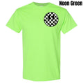 Pocket Size Checkerboard Happy Face Gildan Short - Adult & Kids T-Shirts, Sweatshirts & Hoodies apparel design preview 1