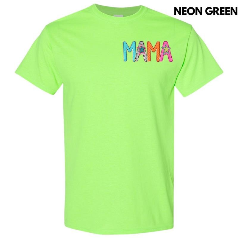 Pocket Size Rockstar Mama Gildan Short Sleeve 'NLB' - Adult & Kids T-Shirts, Sweatshirts & Hoodies apparel design preview 1