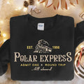 Polar Express Embroidery Train Depot North Pole - Adult & Kids T-Shirts, Sweatshirts & Hoodies apparel design preview 1