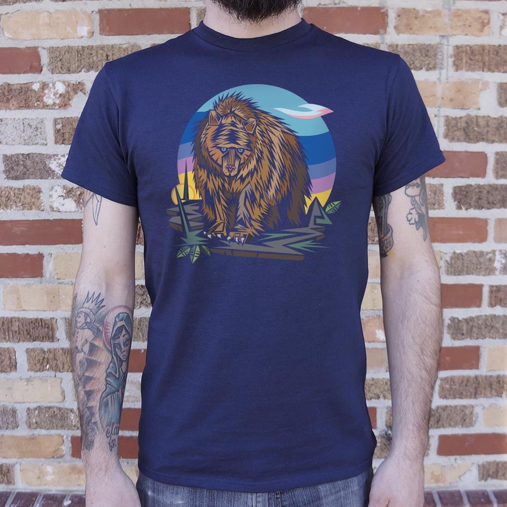 Polygon Bear Full Color - Adult & Kids T-Shirts, Sweatshirts & Hoodies apparel design preview 1