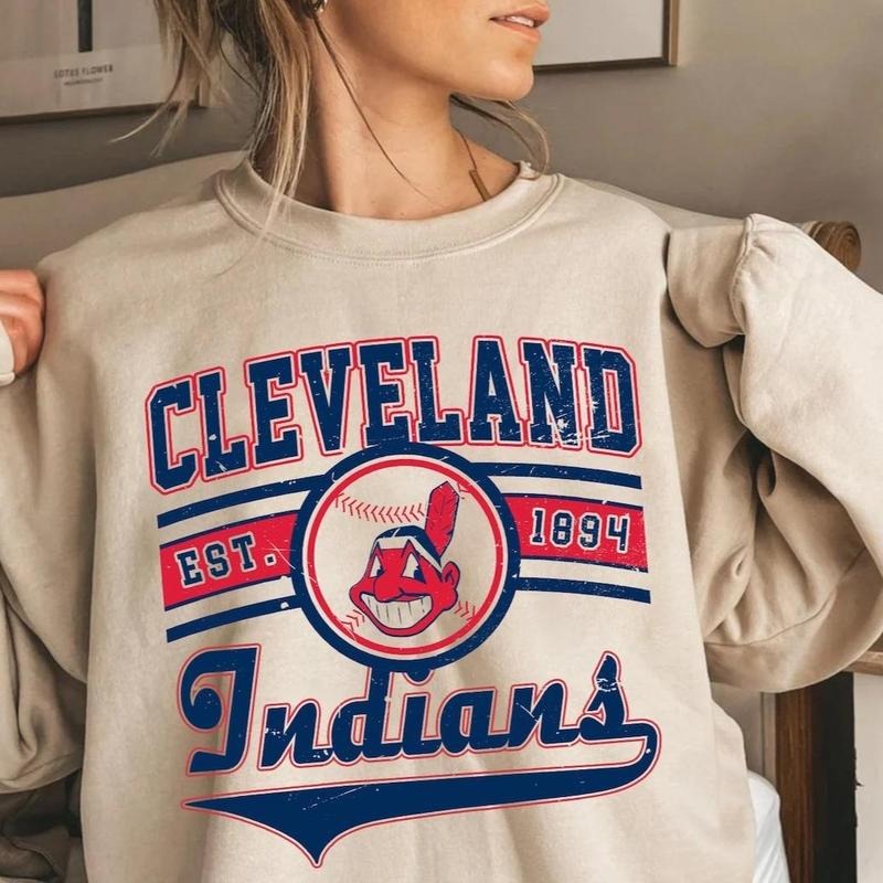 Cleveland Baseball EST 1984 Fit 50 Cotton Polyester - Adult & Kids T-Shirts, Sweatshirts & Hoodies apparel design preview 1