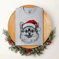 Pomeranian Santa Dog Lover Pet Soft - Adult & Kids T-Shirts, Sweatshirts & Hoodies apparel design preview 1
