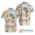 Pooh beach hawaiian gift for family and friend - Adult & Kids T-Shirts, Sweatshirts & Hoodies apparel design preview 1