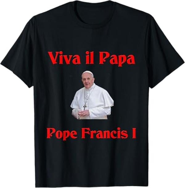 Pope Francis 1936 2025 REST PEACE - Adult & Kids T-Shirts, Sweatshirts & Hoodies apparel design preview 1
