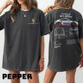 Porsche 911 GT3 RS 2 Side Top Menswear Underwear - Adult & Kids T-Shirts, Sweatshirts & Hoodies apparel design preview 1