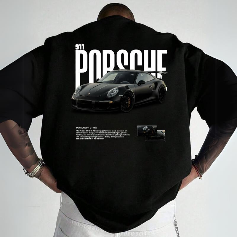 Porsche 911 GT3 RS Comfort Colors Classic Car - Adult & Kids T-Shirts, Sweatshirts & Hoodies apparel design preview 1