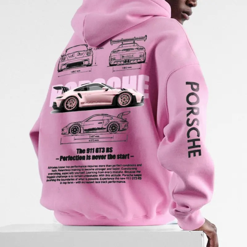 Porsche 911 GT3 RS Racing Car Classic Cotton - Adult & Kids T-Shirts, Sweatshirts & Hoodies apparel design preview 1