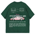 Porsche 911 GT3 RS Pink Bery II Menswear Street - Adult & Kids T-Shirts, Sweatshirts & Hoodies apparel design preview 1