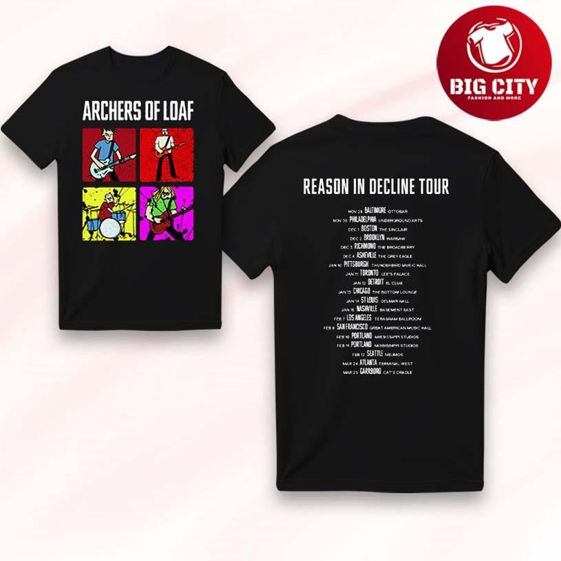 Port Merchandise Reason In Decline Tour 2026 Two - Adult & Kids T-Shirts, Sweatshirts & Hoodies apparel design preview 1