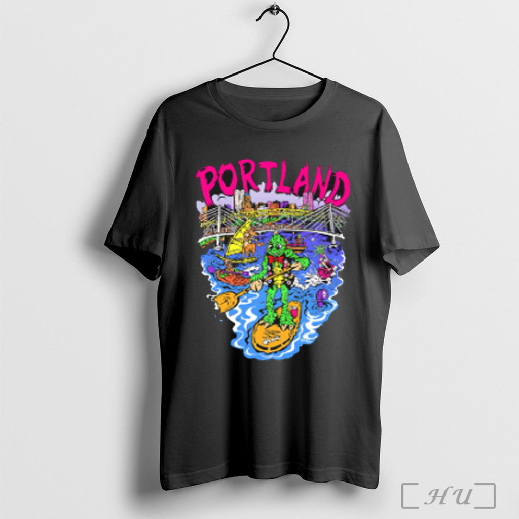 Portland Land Of The Weird Sleestak - Adult & Kids T-Shirts, Sweatshirts & Hoodies apparel design preview 1