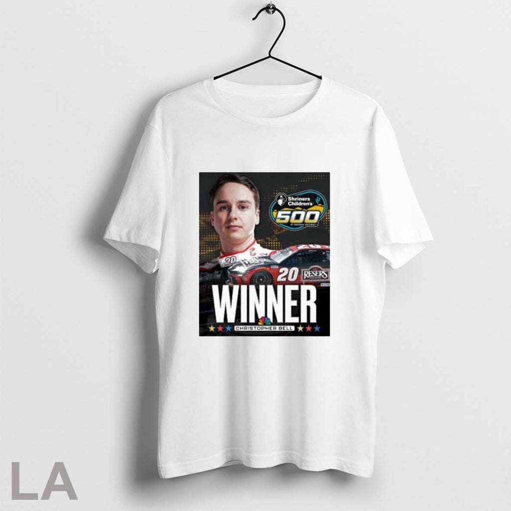 Poster Congrats Christopher Bell For Winning Shriners - Adult & Kids T-Shirts, Sweatshirts & Hoodies apparel design preview 1