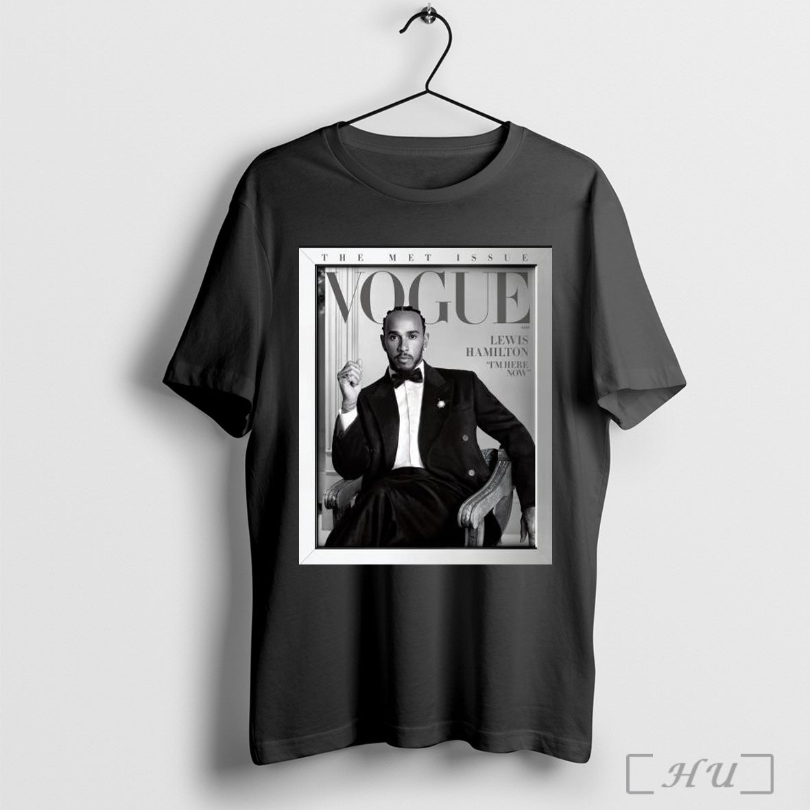 Poster The Met Issue Vogue May 2025 Lewis Hamilton Im - Adult & Kids T-Shirts, Sweatshirts & Hoodies apparel design preview 1