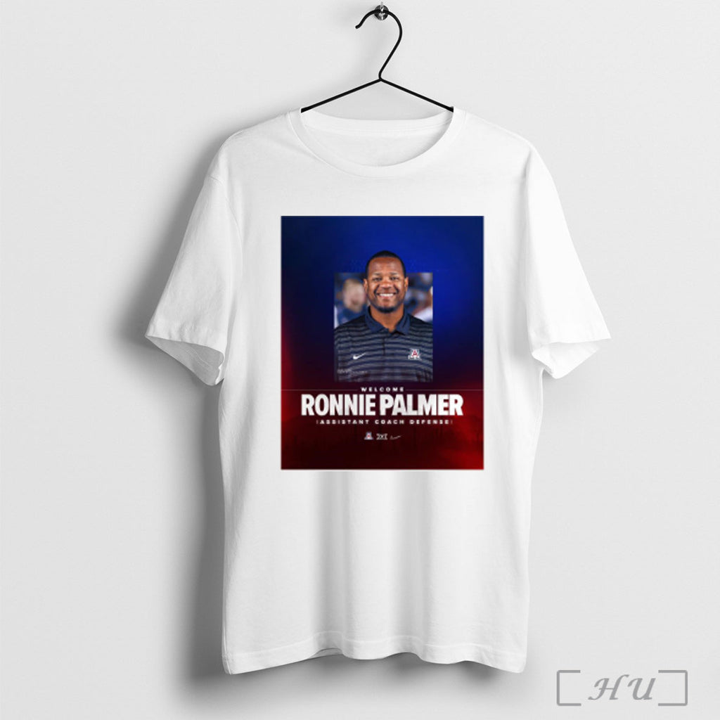 Poster Welcome Ronnie Palmer Assistant Coach Defense - Adult & Kids T-Shirts, Sweatshirts & Hoodies apparel design preview 1
