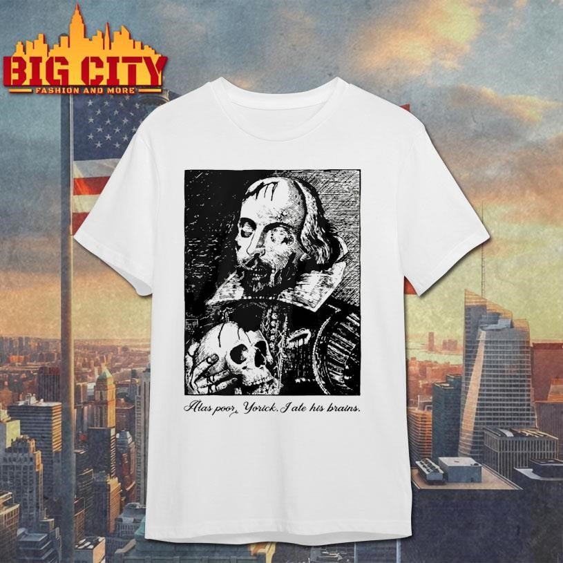 Poster Zombie Shakespeare - Adult & Kids T-Shirts, Sweatshirts & Hoodies apparel design preview 1