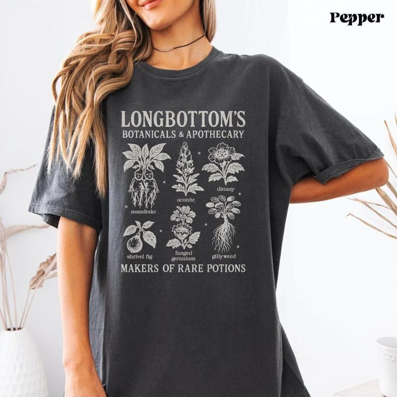 Potter Park Wizard House School Longbottoms - Adult & Kids T-Shirts, Sweatshirts & Hoodies apparel design preview 1
