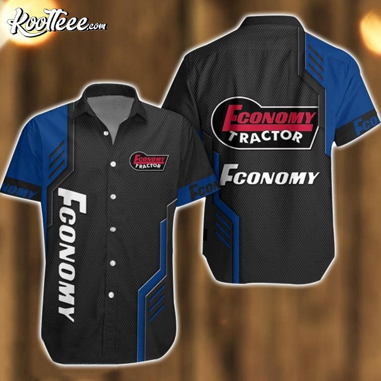Power King Economy Tractor Logo Car Hawaiian - Adult & Kids T-Shirts, Sweatshirts & Hoodies apparel design preview 1